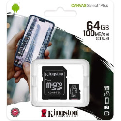 MicroSD Kingston 64GB...