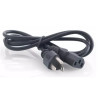 Cable De Poder Pc Escritorio Proyector Monitor Longitud 1.2m