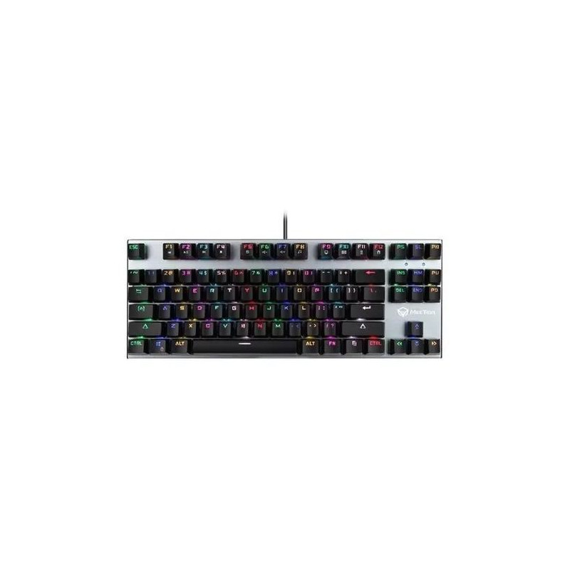 Teclado Gamer Rgb Usb Meetion Mecanico Mk04 Español Metalico