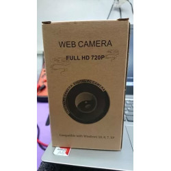 Camara Web Cam Hd 720p, Con Micrófono Incorporado, Rotator