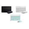 Kit Mouse Y Teclado Bluetooth Recargable Varios Colores