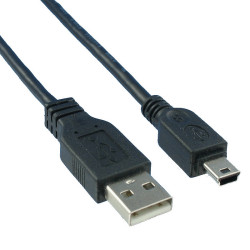 Cable USB 2.0 A Mini USB 5...