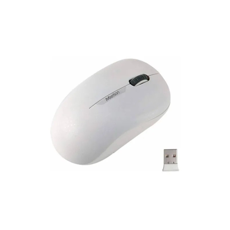 Mouse Wireless Meetion R545 Color Blanco