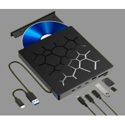 Lector De Cd Y Dvd Externo...